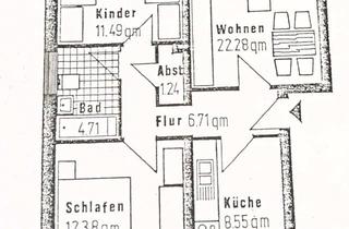 Wohnung mieten in 23795 Bad Segeberg, Erstbezug nach Sanierung: 3-Zi.-Wohnung mit Balkon in Bad Segeberg