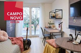 Wohnung mieten in Rennbahnstraße 83-84, 13086 Weißensee, Dein Space. Dein Style! Vollmöbliertes Apartment der Extraklasse