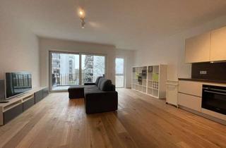 Wohnung mieten in Roßstraße 134, 40476 Golzheim, hochwertiger Neubau - 2 Zimmer, Terrasse, möbliert