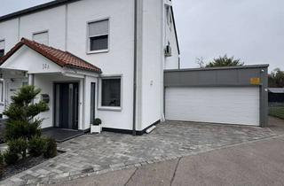 Haus kaufen in 86470 Thannhausen, 5-Zimmer-Reiheneckhaus mit Garten & Doppelgarage in ruhiger Lage