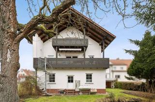 Mehrfamilienhaus kaufen in 36151 Burghaun, Saniertes Mehrfamilienhaus mit bebaubarem Grundstück, Werkstatt, PV-Anlage & Pelletheizung