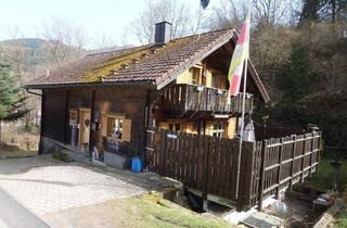 Haus kaufen in 79692 Tegernau, Attraktives Holzhaus mit großem Grundstück in sehr ruhiger Lage am Waldrand