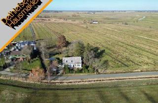 Haus kaufen in 25794 Tielenhemme, Verkauf eines Landhauses in fast Alleinlage in Eidernähe bei Dellstedt, Kreis Dithmarschen