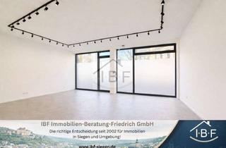 Geschäftslokal mieten in 57072 Siegen, Modernes Ladenlokal im EG mit großer Fensterfront und zusätzlichen Flächen im OG zentral in Siegen