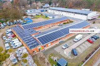 Gewerbeimmobilie kaufen in 15569 Woltersdorf, IMMOBERLIN.DE - Toplage nahe A10! Gewerbepark mit Potenzial für Wohnbebauung