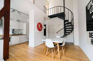 Wohnung mieten in Baaderstraße 57, 80469 Ludwigsvorstadt-Isarvorstadt, Glockenbach – Außergewöhnliche Maisonette-Wohnung in historischer Altbauvilla