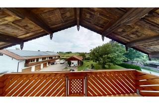 Wohnung mieten in 83278 Traunstein, Stilvolle 4-Zimmer-Dachgeschosswohnung im kernsanierten Bauernhaus mit Bergblick