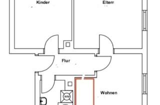 Wohnung mieten in Werkvolkstr 2a, 91126 Forsthof, Erstbezug nach Sanierung – 3-Zimmer-Wohnung mit Wohnküche