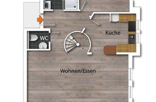 Wohnung mieten in Leisklinge 40, 74635 Kupferzell, Attraktive 4-Zimmer-Maisonette-Wohnung mit Balkon in Kupferzell