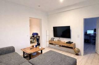 Wohnung mieten in 38350 Helmstedt, Moderne & helle 3-Zimmer-Altbauwohnung mit Balkon, Ethanol-Kamin & neuer Einbauküche – ruhige Lage