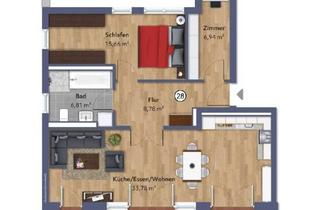 Wohnung mieten in 82377 Penzberg, Sonnige 2,5-Zimmer-Oase mit Balkonterrasse