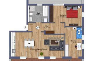 Wohnung mieten in 82377 Penzberg, Helle 3-Zimmer-Wohnung mit Balkonterrasse