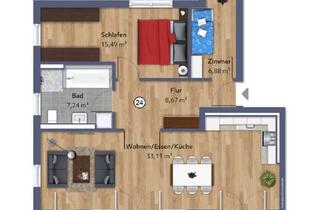 Wohnung mieten in 82377 Penzberg, Sonnige 2,5-Zimmer-Oase mit Balkonterrasse