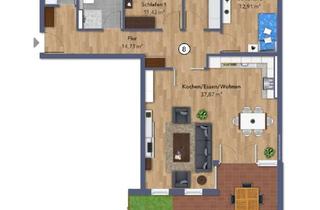 Wohnung mieten in 82377 Penzberg, Idyllische 3,5-Zimmer-Wohnung mit Garten