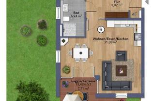 Wohnung mieten in 82377 Penzberg, 3-Zimmer-Erdgeschosswohnung mit Garten