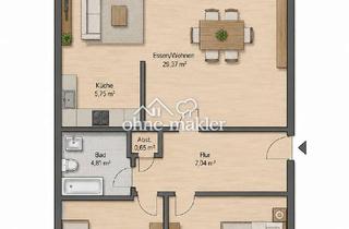 Wohnung mieten in 63628 Bad Soden-Salmünster, Wunderschön geschnittene 2,5-Zimmer-Wohnung mit französischem Balkon in Bad Soden-Salmünster.