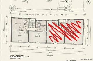 Büro zu mieten in 13353 Berlin, POVISIONFREI ! Lichtdurchflutetes Gewerbe-Duo. Maximale Präsenz im Sprengelkiez durch XXL-Glasfront