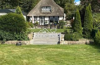 Bauernhaus kaufen in 24376 Kappeln, Reet-Fachwerk-Bauernhaus mit Bootssteg
