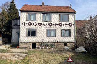 Haus kaufen in Schmerfelder Straße 12, 98693 Ilmenau, modernisierungsbedürftiges Einfamilienaus in Ilmenau OT Heyda