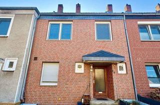 Haus kaufen in 31582 Nienburg, Gepflegtes Reihenmittelhaus mit Balkon, Terrasse und einem gemütlichen Garten in Langendamm!