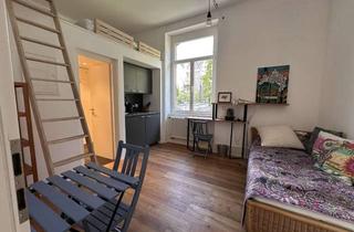 Immobilie mieten in Erwinstraße 34, 79102 Wiehre, Zwischenmiete in Freiburg-Wiehre – Möblierte 1-Zimmer-Wohnung nahe Wiehrebahnhof