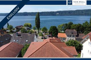 Villa kaufen in 78354 Sipplingen, Zweifamilienhaus mit Ferienwohnung ca. 70 Meter vom Seeufer entfernt: Seesicht, Erd-Wärmepumpe