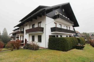 Wohnung kaufen in 38707 Schulenberg, Ferienwohnung im Oberharz – 2 Zimmer mit Terrasse in Waldrandlage - renovierungsbedürftig