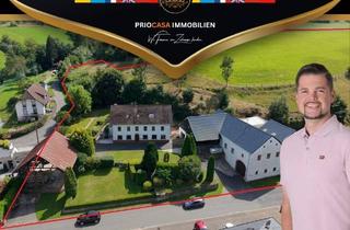 Haus kaufen in 54675 Mettendorf, Historisches Anwesen mit 241 m² Wohnfläche & 36.000 m² Grundstück ,54675 Mettendorf – ca. 12 min Vianden, 22 min Diekirch 22 min Echternach
