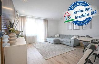 Wohnung kaufen in 64839 Münster, Münster - DIETZ: Gepflegte 3-Zimmerwohnung im 2.OG mit Balkon und PKW-Stellplatz in Münster!