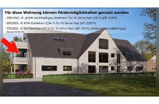 Wohnung kaufen in 46325 Borken, Borken - Neubau-Obergeschoss - stilvoll wohnen in Borkens Toplage