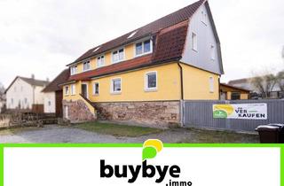 Einfamilienhaus kaufen in 97656 Oberelsbach, Oberelsbach - Oberelsbach: Großzügiges Einfamilienhaus mit Einliegerwohnung, Scheune und Garten