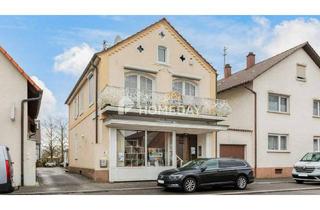 Haus kaufen in 76661 Philippsburg, Philippsburg-Huttenheim - MFH mit 2 WE + Gewerbe, 1.094 Quadratmeter Grundstück, leerstehend mit Perspektive