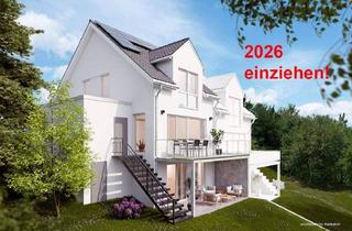 Doppelhaushälfte kaufen in 71272 Renningen, Renningen / Malmsheim - Rohbaubesichtigung Sa. 21.03. 10:00-11:00 Uhr: TOP DHH in Renningen-Malmsheim - Einzug 2026!