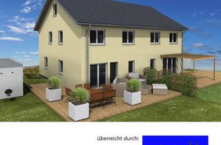 Haus kaufen in 01896 Pulsnitz, Pulsnitz - Schnell bauen, schön wohnen - Doppelhaus-Grundstück in Pulsnitz