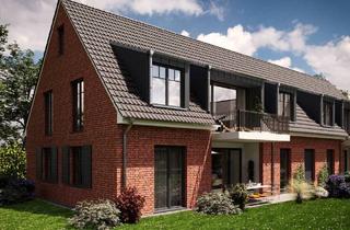 Wohnung kaufen in 27726 Worpswede, Worpswede - Exklusive Drei-Zimmer-Neubauwohnung mit Galerie & sonniger Loggia