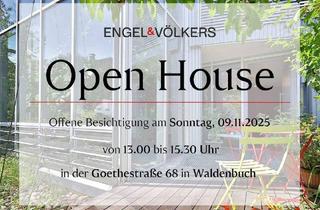 Haus kaufen in 71111 Waldenbuch, Waldenbuch - Exklusives Haus mit Einliegerwohnung, Wintergarten und moderner Energietechnik