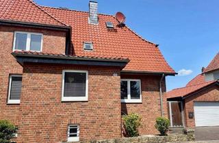 Doppelhaushälfte kaufen in 31655 Stadthagen, Stadthagen - In Feldrandlage: Doppelhaushälfte in Stadthagen mit tollem Garten und Traumblick