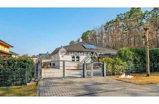 Einfamilienhaus kaufen in 16244 Schorfheide, Schorfheide - Attraktives Einfamilienhaus im Bungalowstil mit Terrasse, Wintergarten und viel Platz im Grünen
