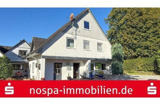Haus kaufen in 24975 Ausacker, Ausacker - Wohnen und Arbeiten unter einem Dach: Gewerbeimmobilie mit Wohneinheit im Dachgeschoss!