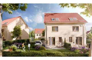 Haus kaufen in Von-Watzdorf-Straße 19, 04463 Großpösna, Großpösna - Modernes Doppelhaus mit Dachraum als Ausbaureserve