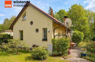 Einfamilienhaus kaufen in 15528 Spreenhagen, Spreenhagen / Braunsdorf - Wohnen am Wasser auf 80 m² : Ihr Ruhepol mit Wintergarten, Waldnähe und privatem Bootsliegeplatz