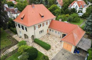 Villa kaufen in 01187 Dresden, Dresden - Denkmalgeschütztes Familienanwesen mit großem Grundstück in bester Lage von Dresden-Plauen