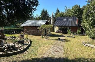 Einfamilienhaus kaufen in 16348 Wandlitz, Wandlitz - Grundstück mit kleinem Einfamilienhaus und sonniger Süd-Dachterrasse idyllische Lage in Stolzenhagen Nähe Rahmersee (Wandlitz)