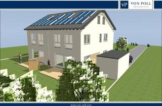 Doppelhaushälfte kaufen in 64589 Stockstadt, Stockstadt am Rhein - Modernes Eigenheim mit Terrasse und fortschrittlicher Technik KfW 40 Haus