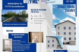 Wohnung kaufen in Bahnhofplatz 4A, 91710 Gunzenhausen, Gunzenhausen - Zentrale Wohnungen in Gunzenhausen im Altmühltal