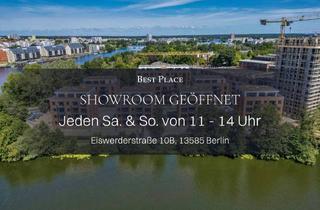 Wohnung kaufen in Eiswerderstraße 10, 13585 Berlin, Berlin - Exklusives Wohnen in einzigartiger Insellage: Neubau-Erstbezug, 4 Zimmer, Loggia & City-Anbindung