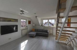 Wohnung kaufen in 87700 Memmingen, Memmingen - Traumhafte 120-m2-Maisonettewohnung in Volkratshofen zu verkaufen