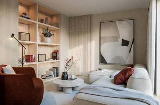 Wohnung kaufen in Tunnelstraße 94, 86156 Augsburg, Augsburg - Modern. Möbliert. Mitten in Augsburg - 2-Zimmer-Apartment mit Terrasse & Hülsta-Interior