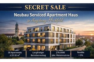 Haus kaufen in 86159 Augsburg, Augsburg - Secret Sale - Neubau Serviced Apartment Haus in Augsburg (Hochfel