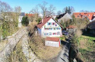 Einfamilienhaus kaufen in 87757 Kirchheim, Kirchheim - Einfamilienhaus im Hundertwasser-Stil mit Energieausweis A - energieeffizient und mit Bergblick!